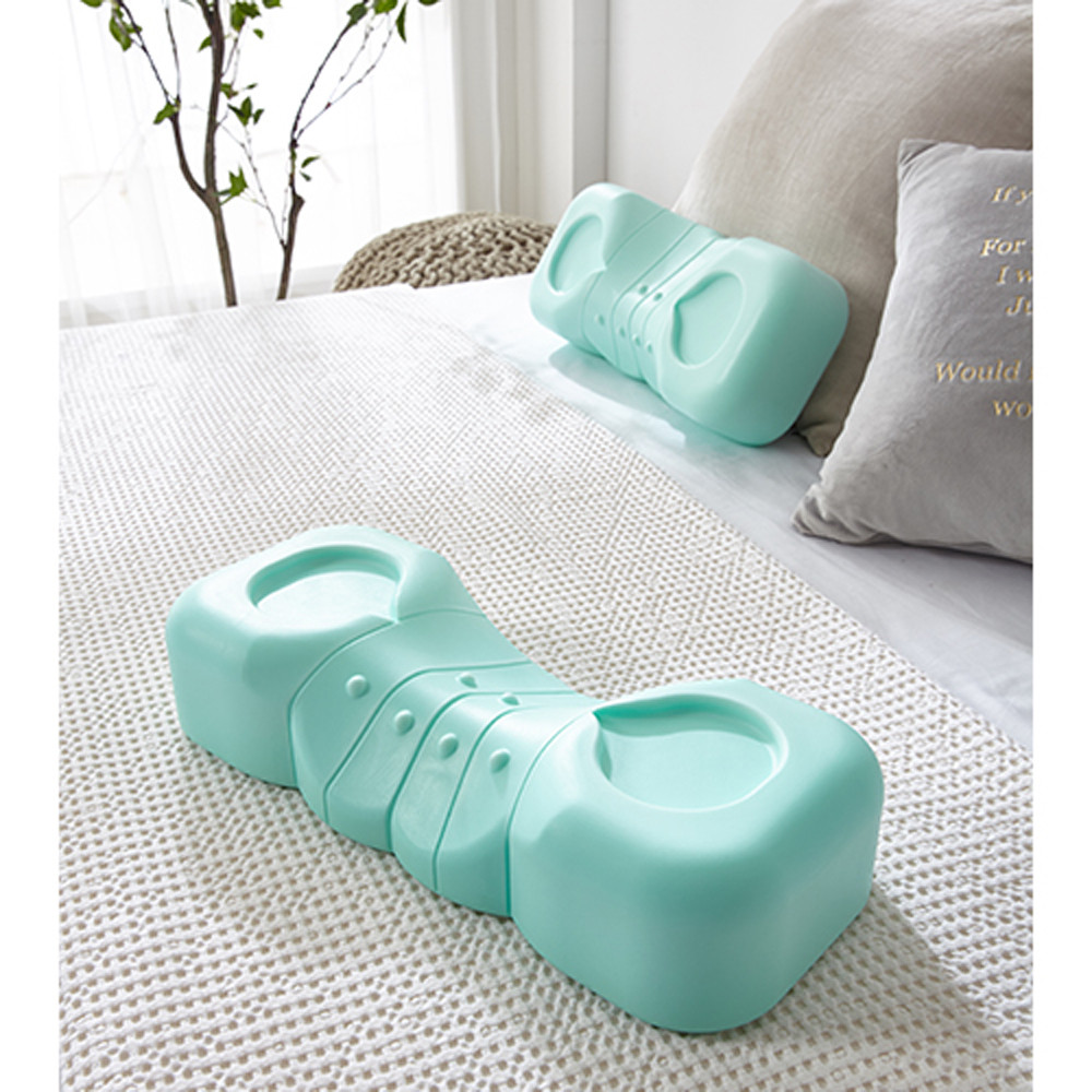 [시오베개] 민트경베개 메모리폼 낮은 수면 숙면베개